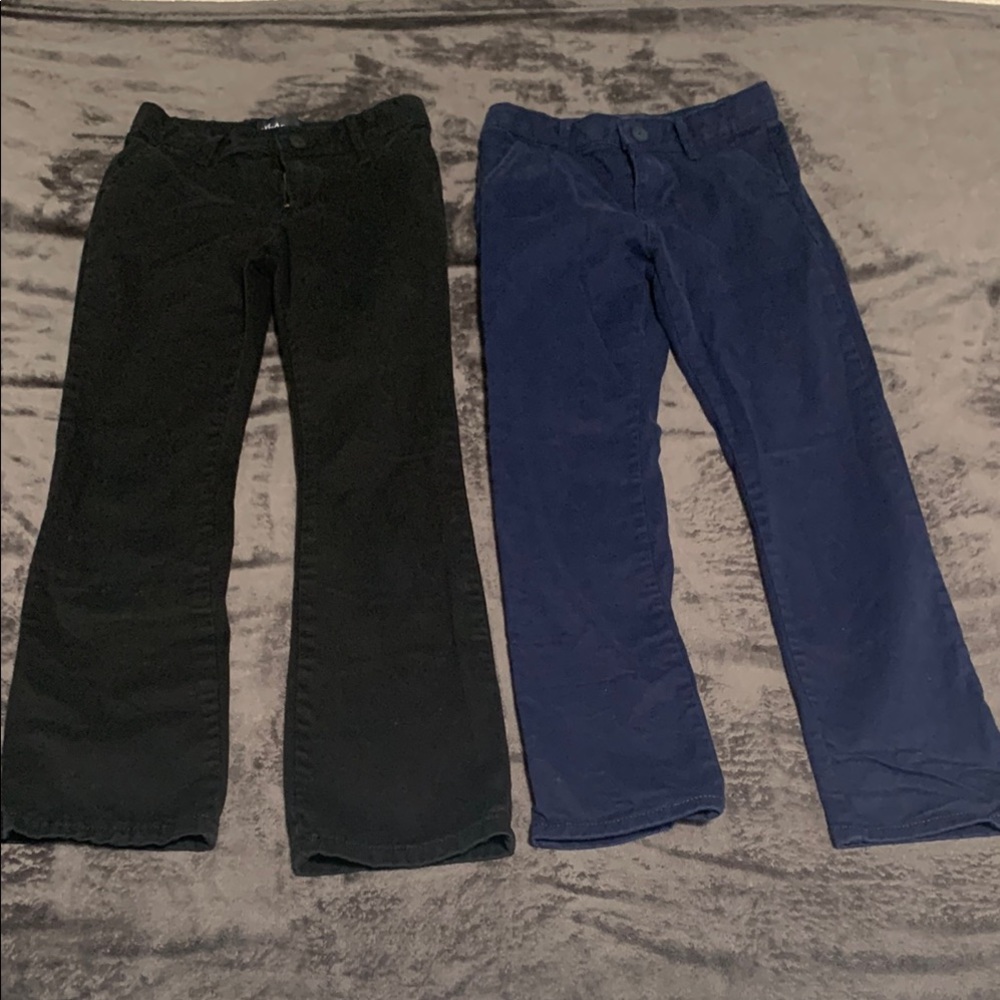 The Children's Place Casual Black and Blue Bottoms